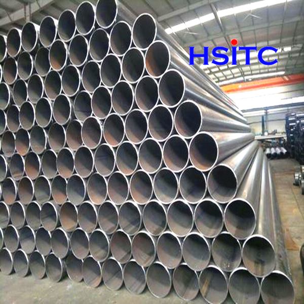 Gr.B 219mm ERW Steel Pipe Petrochemical Industry 0