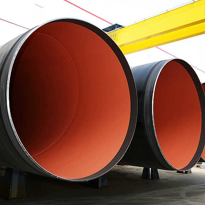Fusion Bond Epoxy Spiral Welded Steel Pipe 3 Layers Pe Din 30670 Polyethylene Standard