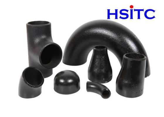 DIN ST37 Steel Butt Welded Pipe Fittings 180 Degree Carbon Steel Pipe Fittings