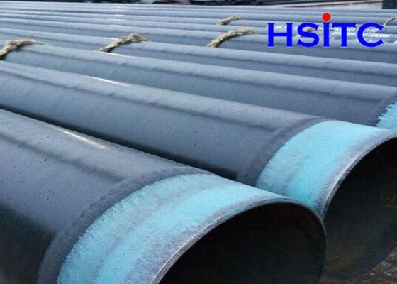 Din30670 3000mm Anti Corrosion Steel Pipe Three Layer PP