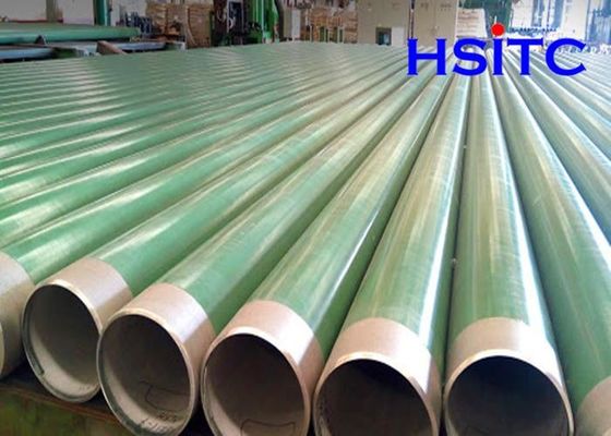 Epoxy 2540mm Anti Corrosion Straight Welded Pipe Din30678