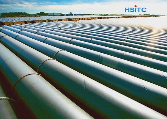 Api 5l X52 25.4mm Spiral Welded Steel Pipe Non Alloy