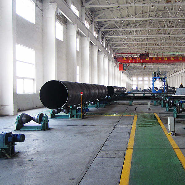 Low Pressure Fluid Transmissions Spiral Welded Tube For Piling Project 0