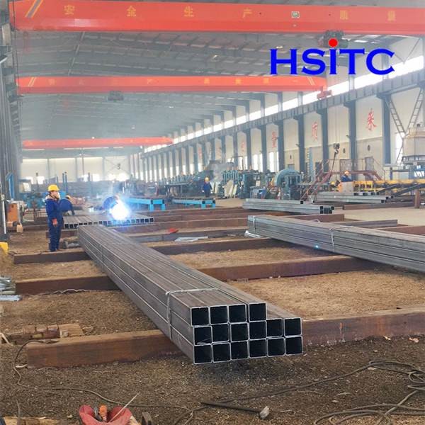 DIN 2395 Q355B 40 x 40 RHS Steel Tube Welded ERW 1