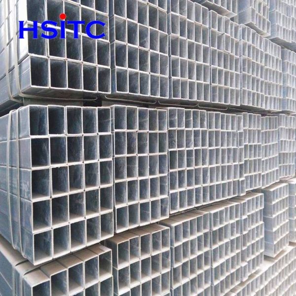 60 x 60 Galvanized Structural Square Tube Astm A500 Gr.B 1