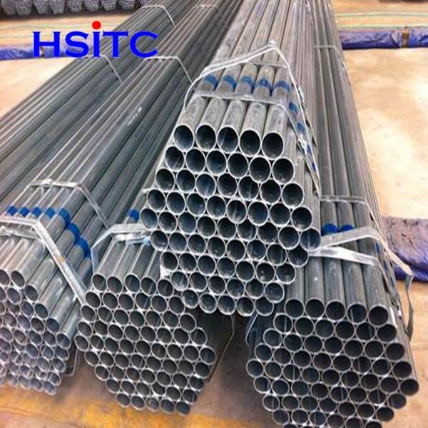 DN40 10m Galvanized Carbon Steel Pipe Anti Corrossion 0