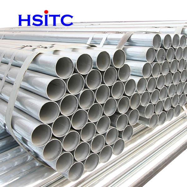 Dn80 10m 2 Inch Schedule 40 Galvanized Steel Pipe ISO9001 0
